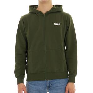 FELPA ZIP SHOESHINE VERDE